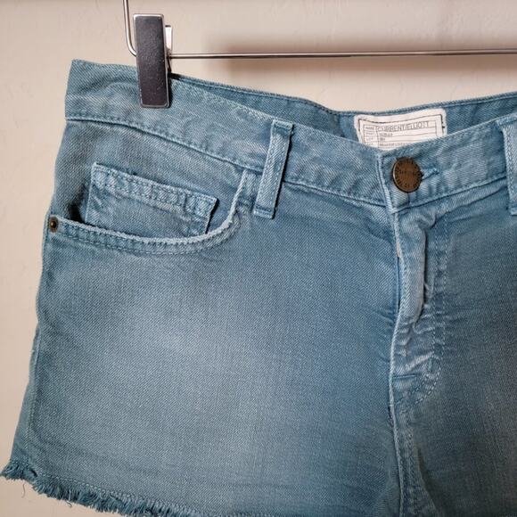 Current/Elliot Cutoff Denim Jean Shorts - Picture 3 of 14